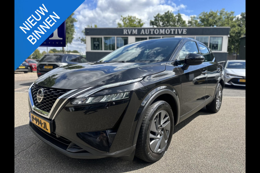 Nissan QASHQAI 1.3 MHEV Business Access Originele Nederlandse auto | NAP | Apple CarPlay & Android Auto | Camera | Dodehoekdetectie | Keyless Entry & Start | Adaptieve Cruise Controle | All Season banden | 12 maanden BOVAG-garantie + grote beurt inbegrepen
