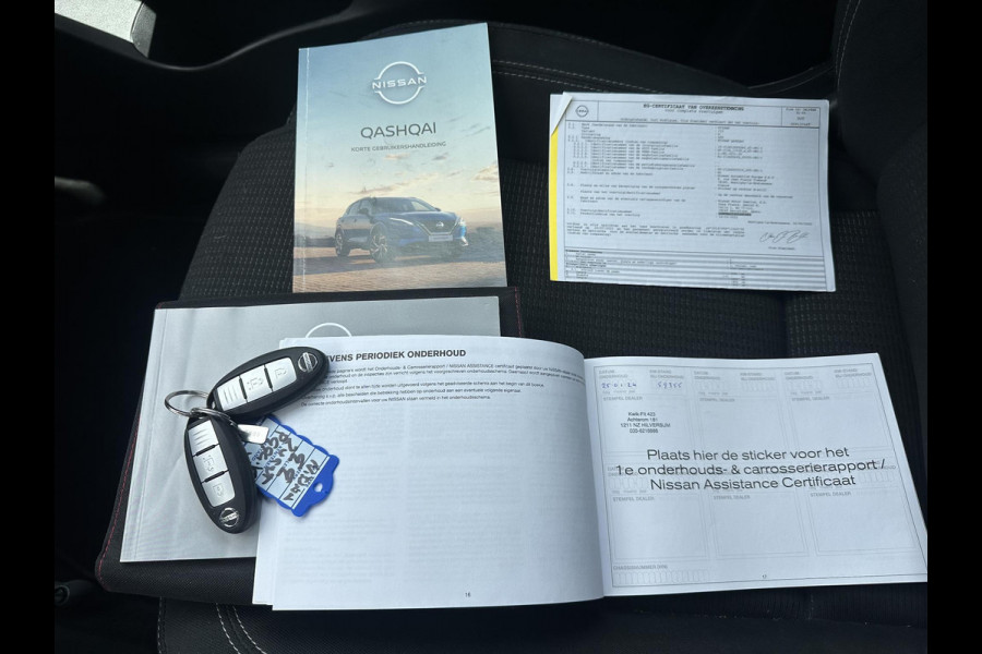 Nissan QASHQAI 1.3 MHEV Business Access Originele Nederlandse auto | NAP | Apple CarPlay & Android Auto | Camera | Dodehoekdetectie | Keyless Entry & Start | Adaptieve Cruise Controle | All Season banden | 12 maanden BOVAG-garantie + grote beurt inbegrepen