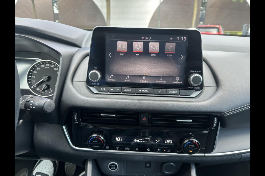 Nissan QASHQAI 1.3 MHEV Business Access Originele Nederlandse auto | NAP | Apple CarPlay & Android Auto | Camera | Dodehoekdetectie | Keyless Entry & Start | Adaptieve Cruise Controle | All Season banden | 12 maanden BOVAG-garantie + grote beurt inbegrepen