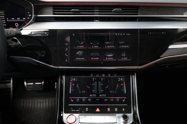 Audi S8 4.0 TFSI Quattro 571+PK BTW/ACHTERASBEST/KERAMISCH/B&O/SOFT/PANO/LEDER+MASSAGE/21" LMV/360 CAM/ACC/ECC/12 MND GARANTIE!