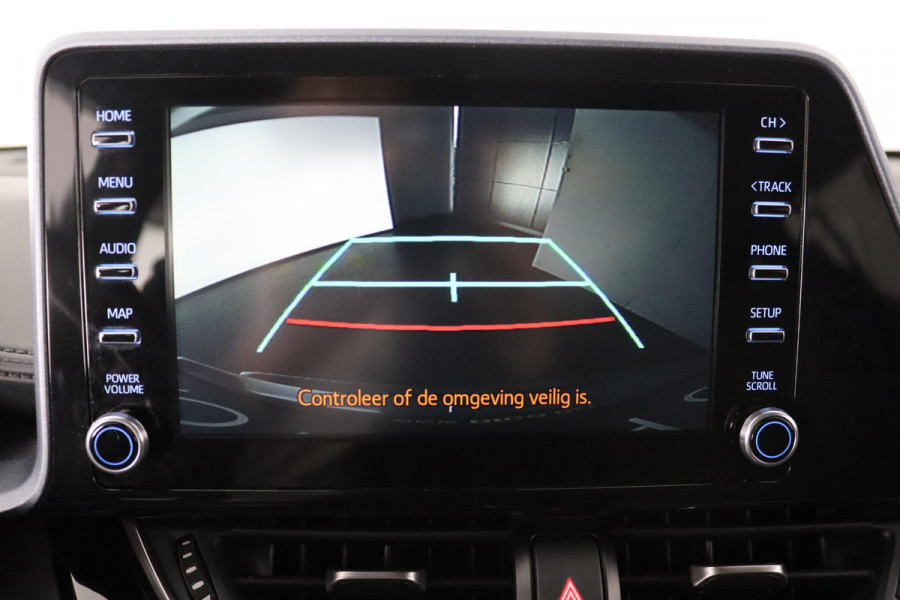 Toyota C-HR 1.8 HYBRID STYLE BI-TONE AUTOMAAT GARANTIE 2-2032 HALF LEDER. CARPLAY NAVI. 18 INCH .PDC V+A. CAMERA.