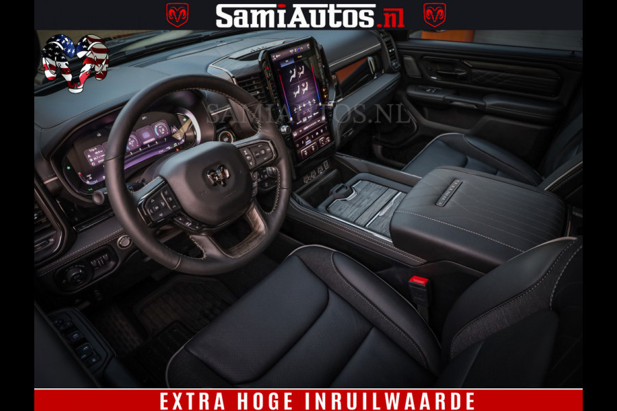 Dodge Ram 1500 Limited Night High Output 540HP 706Nm | Massage + Full Option | De Meest Luxe en Volle Pick-Up in zijn Klasse | Comfortabele Dubbele Cabine met Royale 5 Zitplaatsen | BPM vrij | Nu Leverbaar uit Voorraad | Voorraad Nr 2320 - 5138