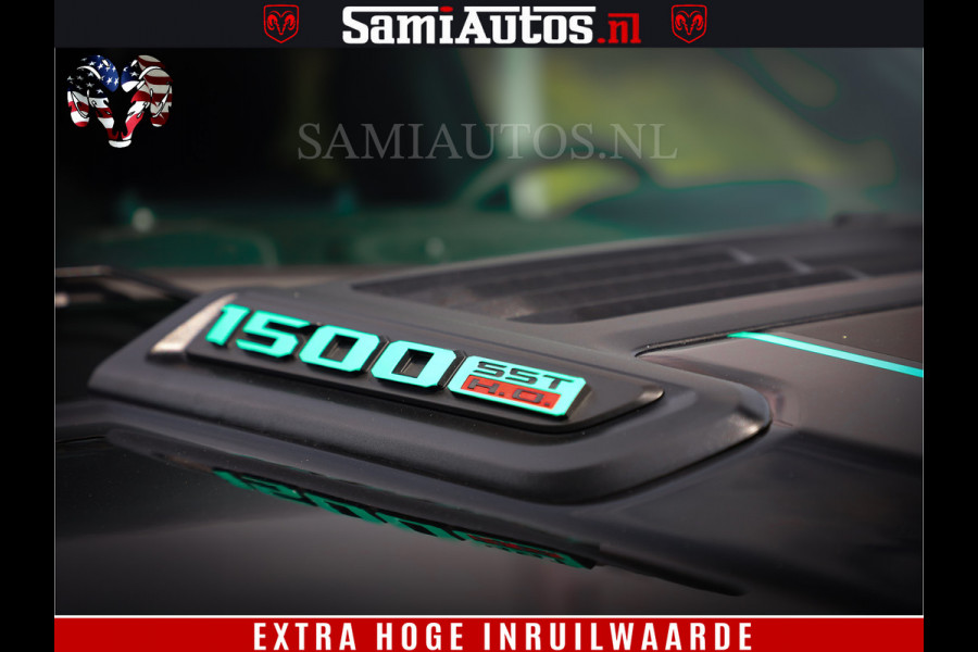 Dodge Ram 1500 Limited Night High Output 540HP 706Nm | Massage + Full Option | De Meest Luxe en Volle Pick-Up in zijn Klasse | Comfortabele Dubbele Cabine met Royale 5 Zitplaatsen | BPM vrij | Nu Leverbaar uit Voorraad | Voorraad Nr 2320 - 5138