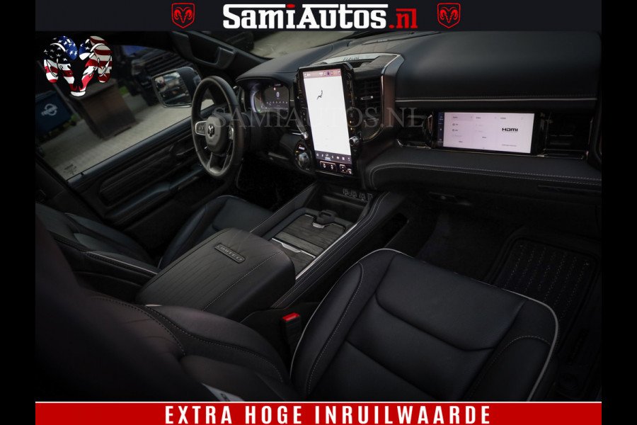 Dodge Ram 1500 Limited Night High Output 540HP 706Nm | Massage + Full Option | De Meest Luxe en Volle Pick-Up in zijn Klasse | Comfortabele Dubbele Cabine met Royale 5 Zitplaatsen | BPM vrij | Nu Leverbaar uit Voorraad | Voorraad Nr 2320 - 5138