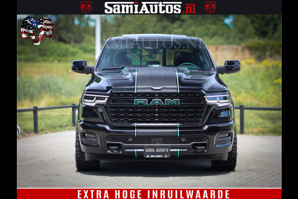 Dodge Ram 1500 Limited Night High Output 540HP 706Nm | Massage + Full Option | De Meest Luxe en Volle Pick-Up in zijn Klasse | Comfortabele Dubbele Cabine met Royale 5 Zitplaatsen | BPM vrij | Nu Leverbaar uit Voorraad | Voorraad Nr 2320 - 5138