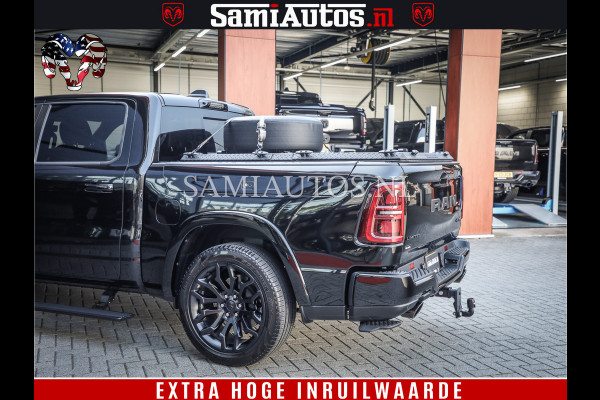 Dodge Ram 1500 Limited Night High Output 540HP 706Nm | Massage + Full Option | De Meest Luxe en Volle Pick-Up in zijn Klasse | Comfortabele Dubbele Cabine met Royale 5 Zitplaatsen | BPM vrij | Nu Leverbaar uit Voorraad | Voorraad Nr 2320 - 5138