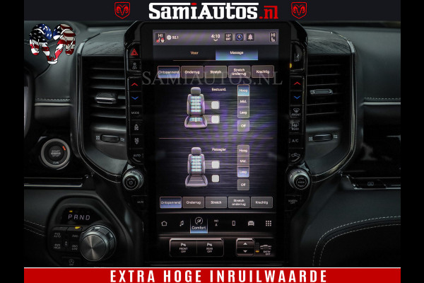 Dodge Ram 1500 Limited Night H.O 540HP 706Nm | Massage + Full Option | De Meest Luxe en Volle Pick-Up in zijn Klasse | Comfortabele Dubbele Cabine met Royale 5 Zitplaatsen | BPM vrij | Nu Leverbaar uit Voorraad | Voorraad Nr 2353 - 5412