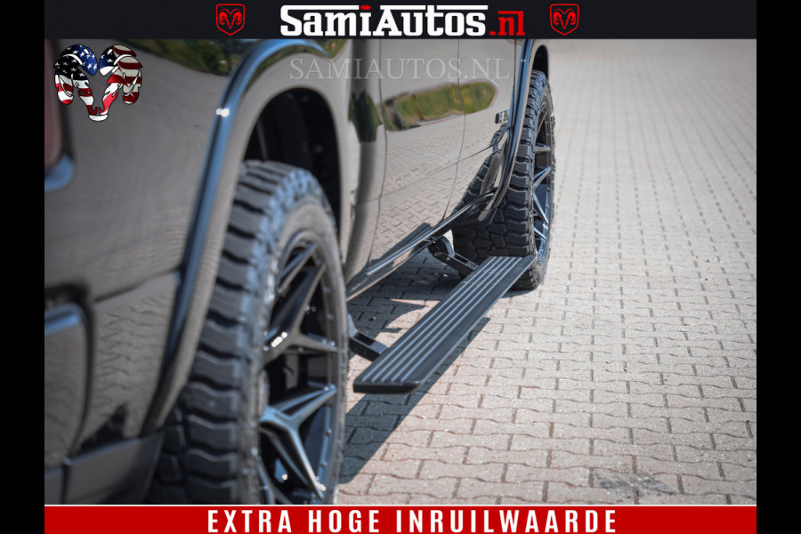 Dodge Ram 1500 Limited Night H.O 540HP 706Nm | Massage + Full Option | De Meest Luxe en Volle Pick-Up in zijn Klasse | Comfortabele Dubbele Cabine met Royale 5 Zitplaatsen | BPM vrij | Nu Leverbaar uit Voorraad | Voorraad Nr 2353 - 5412