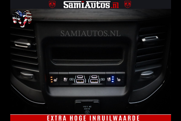 Dodge Ram 1500 Limited Night H.O 540HP 706Nm | Massage + Full Option | De Meest Luxe en Volle Pick-Up in zijn Klasse | Comfortabele Dubbele Cabine met Royale 5 Zitplaatsen | BPM vrij | Nu Leverbaar uit Voorraad | Voorraad Nr 2353 - 5412
