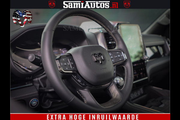 Dodge Ram 1500 Limited Night High Output 540HP 706Nm | Massage + Full Option | De Meest Luxe en Volle Pick-Up in zijn Klasse | Comfortabele Dubbele Cabine met Royale 5 Zitplaatsen | BPM vrij | Nu Leverbaar uit Voorraad | Voorraad Nr 2326 - 5169