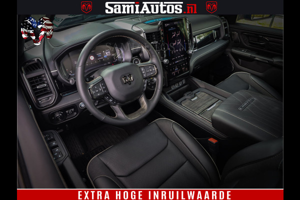 Dodge Ram 1500 Limited Night High Output 540HP 706Nm | Massage + Full Option | De Meest Luxe en Volle Pick-Up in zijn Klasse | Comfortabele Dubbele Cabine met Royale 5 Zitplaatsen | BPM vrij | Nu Leverbaar uit Voorraad | Voorraad Nr 2326 - 5169