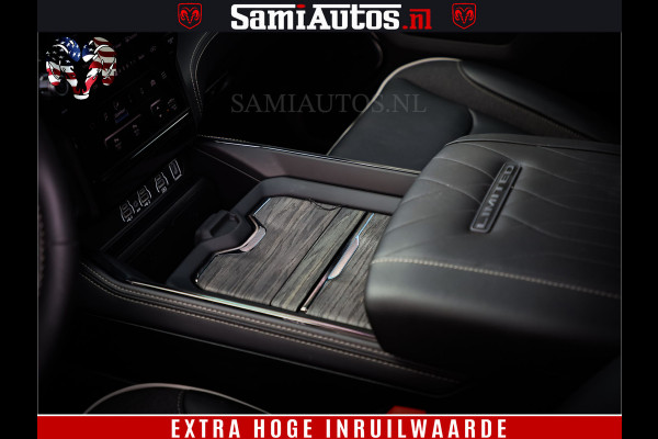 Dodge Ram 1500 Limited Night High Output 540HP 706Nm | Massage + Full Option | De Meest Luxe en Volle Pick-Up in zijn Klasse | Comfortabele Dubbele Cabine met Royale 5 Zitplaatsen | BPM vrij | Nu Leverbaar uit Voorraad | Voorraad Nr 2326 - 5169