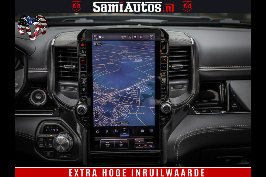 Dodge Ram 1500 Limited Demo Night High Output 540HP 706Nm | Massage + Full Option | De Meest Luxe en Volle Pick-Up in zijn Klasse | Comfortabele Dubbele Cabine met Royale 5 Zitplaatsen | BPM vrij | Nu Leverbaar uit Voorraad | Voorraad Nr 2263 - V76JVF
