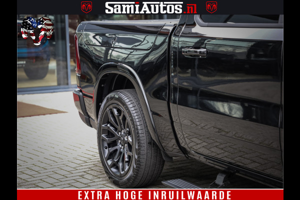 Dodge Ram 1500 Limited Demo Night High Output 540HP 706Nm | Massage + Full Option | De Meest Luxe en Volle Pick-Up in zijn Klasse | Comfortabele Dubbele Cabine met Royale 5 Zitplaatsen | BPM vrij | Nu Leverbaar uit Voorraad | Voorraad Nr 2263 - V76JVF