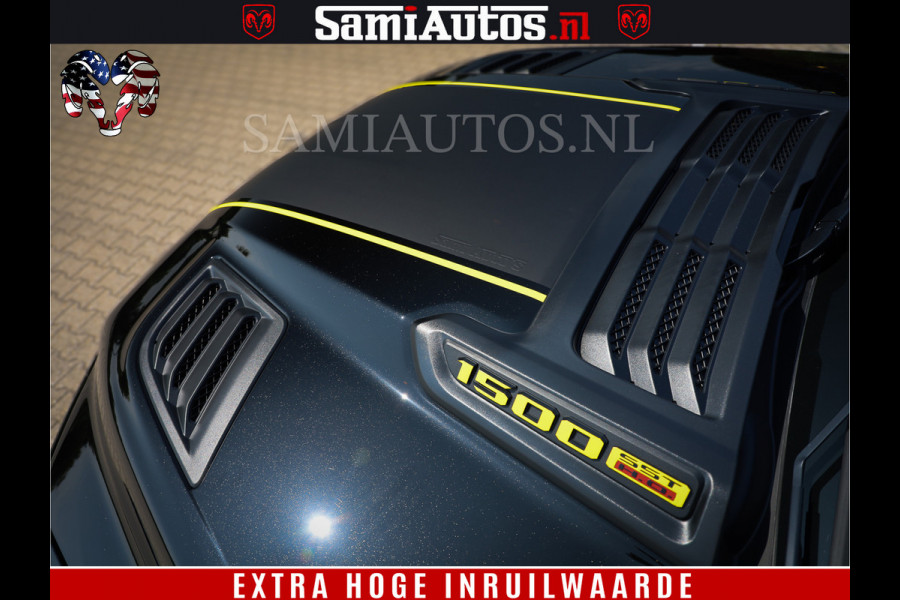 Dodge Ram 1500 Limited Night H.O 540HP 706Nm | Massage + Full Option | De Meest Luxe en Volle Pick-Up in zijn Klasse | Comfortabele Dubbele Cabine met Royale 5 Zitplaatsen | BPM vrij | Nu Leverbaar uit Voorraad | Voorraad Nr 2333 - 5129