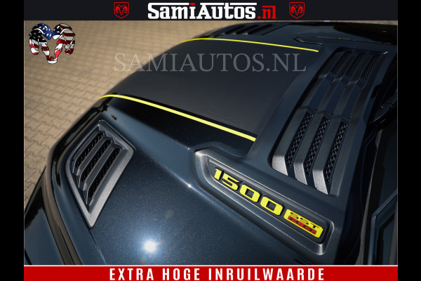 Dodge Ram 1500 Limited Night H.O 540HP 706Nm | Massage + Full Option | De Meest Luxe en Volle Pick-Up in zijn Klasse | Comfortabele Dubbele Cabine met Royale 5 Zitplaatsen | BPM vrij | Nu Leverbaar uit Voorraad | Voorraad Nr 2333 - 5129