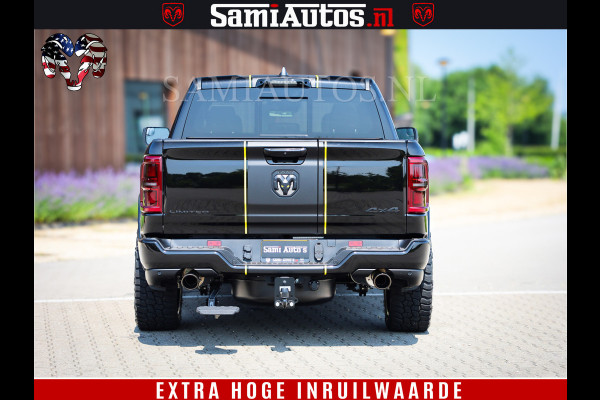 Dodge Ram 1500 Limited Night H.O 540HP 706Nm | Massage + Full Option | De Meest Luxe en Volle Pick-Up in zijn Klasse | Comfortabele Dubbele Cabine met Royale 5 Zitplaatsen | BPM vrij | Nu Leverbaar uit Voorraad | Voorraad Nr 2333 - 5129