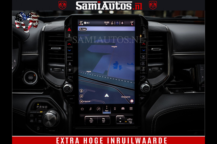 Dodge Ram 1500 Limited Night H.O 540HP 706Nm | Massage + Full Option | De Meest Luxe en Volle Pick-Up in zijn Klasse | Comfortabele Dubbele Cabine met Royale 5 Zitplaatsen | BPM vrij | Nu Leverbaar uit Voorraad | Voorraad Nr 2333 - 5129