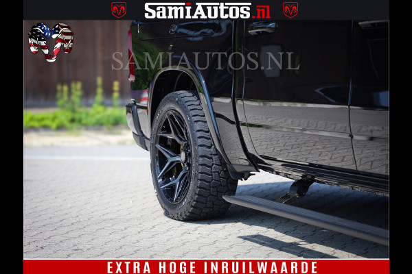 Dodge Ram 1500 Limited Night H.O 540HP 706Nm | Massage + Full Option | De Meest Luxe en Volle Pick-Up in zijn Klasse | Comfortabele Dubbele Cabine met Royale 5 Zitplaatsen | BPM vrij | Nu Leverbaar uit Voorraad | Voorraad Nr 2333 - 5129