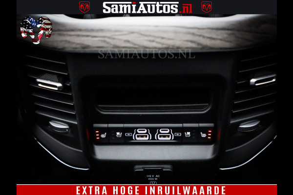 Dodge Ram 1500 Limited Night H.O 540HP 706Nm | Massage + Full Option | De Meest Luxe en Volle Pick-Up in zijn Klasse | Comfortabele Dubbele Cabine met Royale 5 Zitplaatsen | BPM vrij | Nu Leverbaar uit Voorraad | Voorraad Nr 2333 - 5129