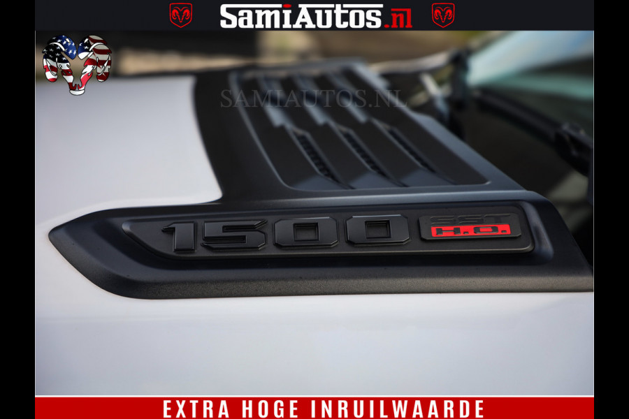 Dodge Ram 1500 1500 Limited Night High Output 540HP 706Nm | Massage + Full Option | De Meest Luxe en Volle Pick-Up in zijn Klasse | Comfortabele Dubbele Cabine met Royale 5 Zitplaatsen | BPM vrij | Nu Leverbaar uit Voorraad | Voorraad Nr 2336 - 7700