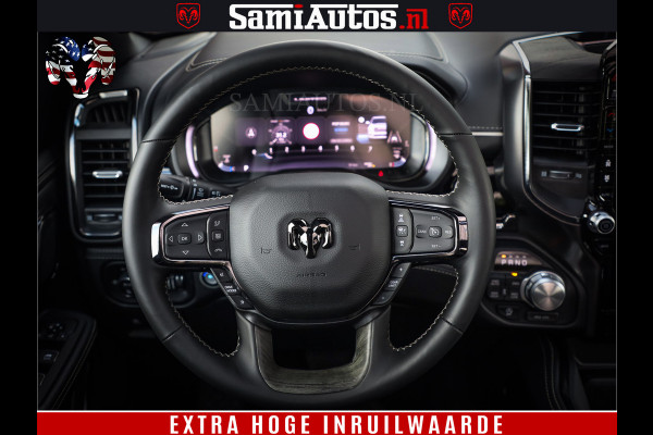 Dodge Ram 1500 Limited Night High Output 540HP 706Nm | Massage + Full Option | De Meest Luxe en Volle Pick-Up in zijn Klasse | Comfortabele Dubbele Cabine met Royale 5 Zitplaatsen | BPM vrij | Nu Leverbaar uit Voorraad | Voorraad Nr 2318 - 5415
