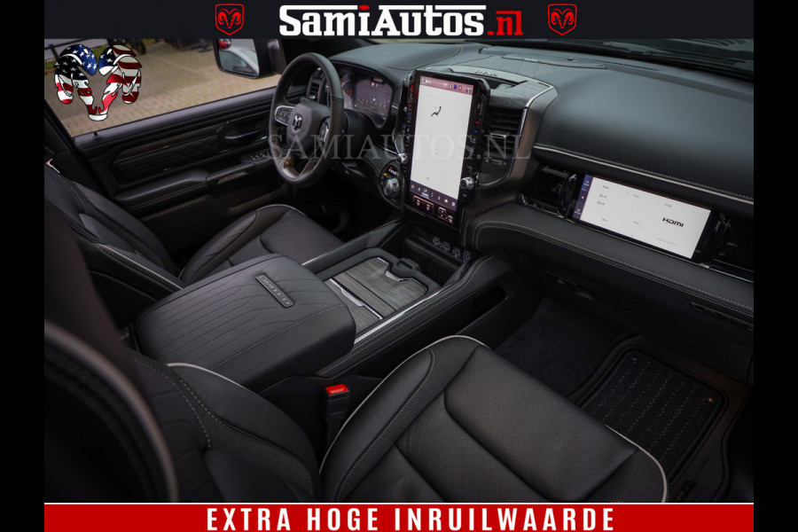 Dodge Ram COBRA EDITION | 1500 Limited Night High Output 540HP 706Nm | Massage + Full Option | De Meest Luxe en Volle Pick-Up in zijn Klas Comfortabele Dubbele Cabine met Royale 5 Zitplaatsen | BPM vrij | Nu Leverbaar uit Voorraad | Voorraad Nr 2292 - 5178 | Cobra package is meerprijs |