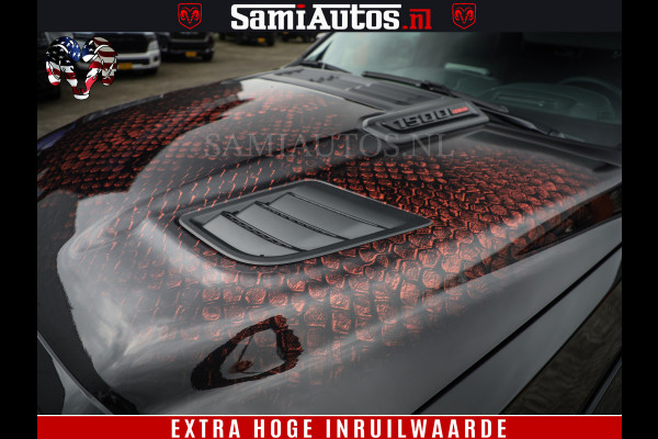 Dodge Ram COBRA EDITION | 1500 Limited Night High Output 540HP 706Nm | Massage + Full Option | De Meest Luxe en Volle Pick-Up in zijn Klas Comfortabele Dubbele Cabine met Royale 5 Zitplaatsen | BPM vrij | Nu Leverbaar uit Voorraad | Voorraad Nr 2292 - 5178 | Cobra package is meerprijs |