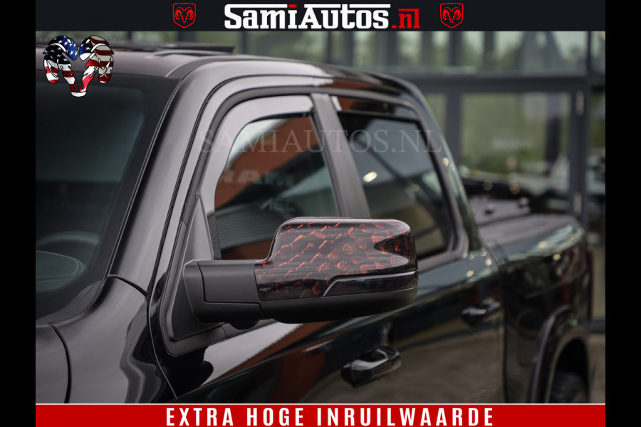 Dodge Ram COBRA EDITION | 1500 Limited Night High Output 540HP 706Nm | Massage + Full Option | De Meest Luxe en Volle Pick-Up in zijn Klas Comfortabele Dubbele Cabine met Royale 5 Zitplaatsen | BPM vrij | Nu Leverbaar uit Voorraad | Voorraad Nr 2292 - 5178 | Cobra package is meerprijs |