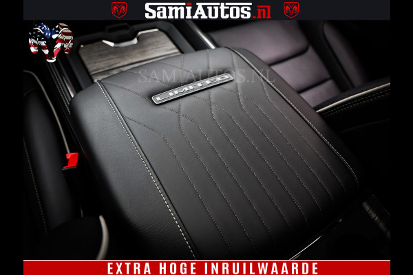 Dodge Ram COBRA EDITION | 1500 Limited Night High Output 540HP 706Nm | Massage + Full Option | De Meest Luxe en Volle Pick-Up in zijn Klas Comfortabele Dubbele Cabine met Royale 5 Zitplaatsen | BPM vrij | Nu Leverbaar uit Voorraad | Voorraad Nr 2292 - 5178 | Cobra package is meerprijs |