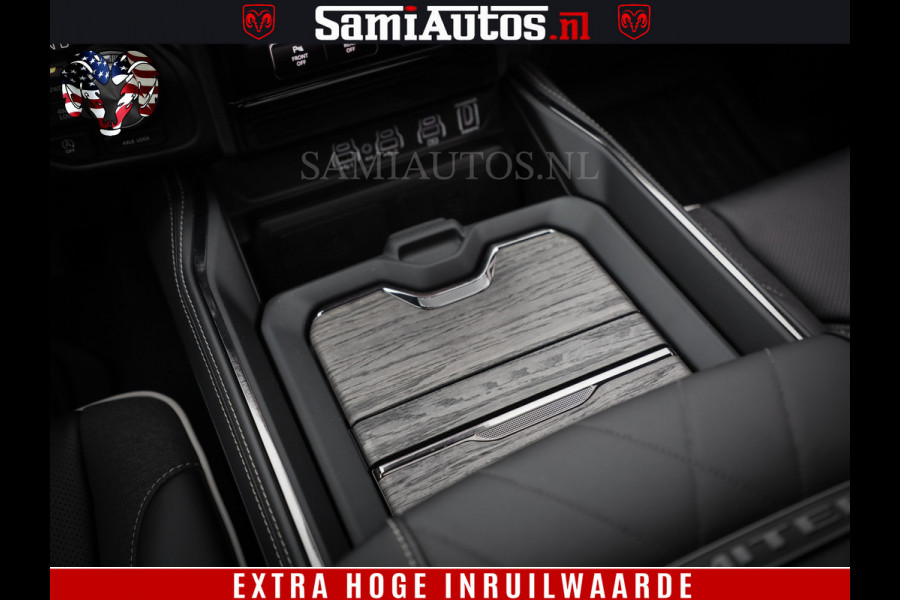 Dodge Ram COBRA EDITION | 1500 Limited Night High Output 540HP 706Nm | Massage + Full Option | De Meest Luxe en Volle Pick-Up in zijn Klas Comfortabele Dubbele Cabine met Royale 5 Zitplaatsen | BPM vrij | Nu Leverbaar uit Voorraad | Voorraad Nr 2292 - 5178 | Cobra package is meerprijs |