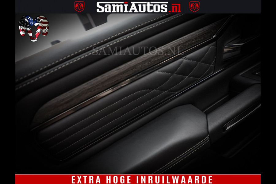 Dodge Ram COBRA EDITION | 1500 Limited Night High Output 540HP 706Nm | Massage + Full Option | De Meest Luxe en Volle Pick-Up in zijn Klas Comfortabele Dubbele Cabine met Royale 5 Zitplaatsen | BPM vrij | Nu Leverbaar uit Voorraad | Voorraad Nr 2292 - 5178 | Cobra package is meerprijs |