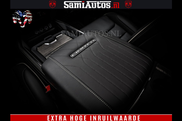 Dodge Ram COBRA EDITION | 1500 Limited Night High Output 540HP 706Nm | Massage + Full Option | De Meest Luxe en Volle Pick-Up in zijn Klas Comfortabele Dubbele Cabine met Royale 5 Zitplaatsen | BPM vrij | Nu Leverbaar uit Voorraad | Voorraad Nr 2292 - 5178 | Cobra package is meerprijs |