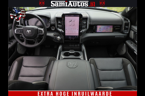 Dodge Ram 1500 Laramie Night | 420Pk 636 Nn | Extra Groot Scherm + Passagiers Scherm | Comfortabele Dubbele Cabine met Royale 5 Zitplaatsen | Nu Leverbaar uit Voorraad | Voorraad Nr 2223 - 5047