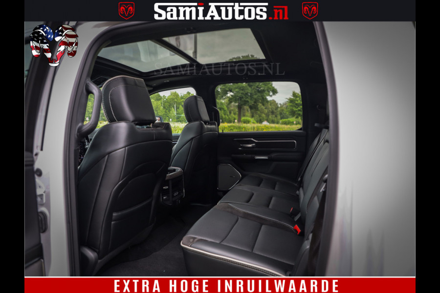 Dodge Ram 1500 Laramie Night | 420Pk 636 Nn | Extra Groot Scherm + Passagiers Scherm | Comfortabele Dubbele Cabine met Royale 5 Zitplaatsen | Nu Leverbaar uit Voorraad | Voorraad Nr 2223 - 5047