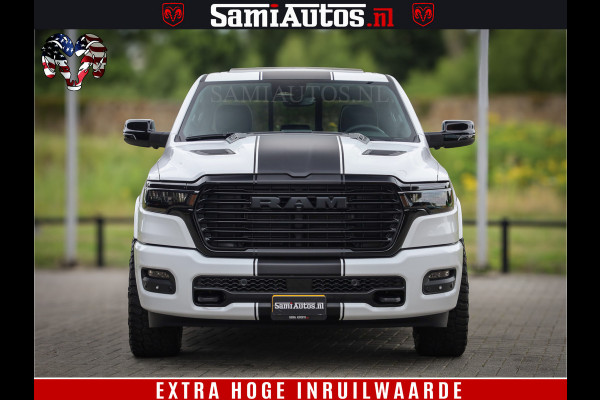 Dodge Ram 1500 Laramie Night | 420Pk 636 Nn | Extra Groot Scherm + Passagiers Scherm | Comfortabele Dubbele Cabine met Royale 5 Zitplaatsen | Nu Leverbaar uit Voorraad | Voorraad Nr 2223 - 5047