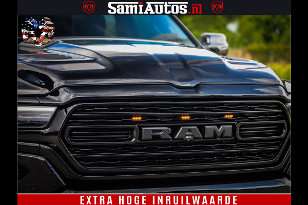 Dodge Ram 1500 LIMITED | 5.7 V8 HEMI | HUD | BOM VOL | LUCHTVERING | PANORAMA | ADAPTIVE CRUISE | 360 CAM | 3500KG | LEDER | DUBBELE CABINE | BPM VRIJ | LANE ASSIST | APPLE CARPLAY