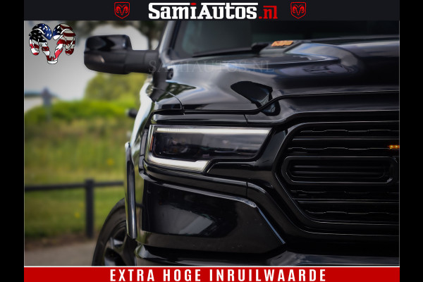 Dodge Ram 1500 LIMITED | 5.7 V8 HEMI | HUD | BOM VOL | LUCHTVERING | PANORAMA | ADAPTIVE CRUISE | 360 CAM | 3500KG | LEDER | DUBBELE CABINE | BPM VRIJ | LANE ASSIST | APPLE CARPLAY