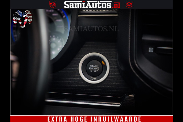 Dodge Ram 1500 LIMITED | 5.7 V8 HEMI | HUD | BOM VOL | LUCHTVERING | PANORAMA | ADAPTIVE CRUISE | 360 CAM | 3500KG | LEDER | DUBBELE CABINE | BPM VRIJ | LANE ASSIST | APPLE CARPLAY