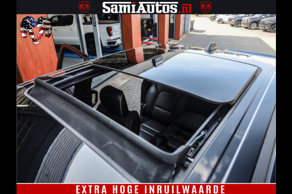 Dodge Ram 1500 LARAMIE | 5.7 V8 | 46.000KM! | PANORAMA | NIGHT EDITION | CRUISE | 200L LPG | HARMAN/KARDON | CAMERA | STOEL VENTILATIE/VERWAMING | CREWCAB | 4X4 | AUTO TREEPLANK | 3500KG |