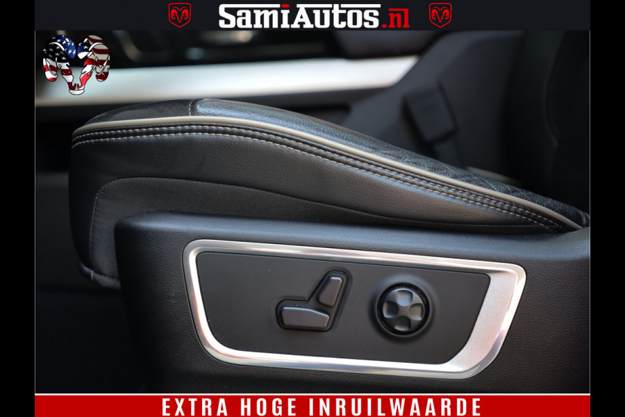 Dodge Ram 1500 LARAMIE | 5.7 V8 | 46.000KM! | PANORAMA | NIGHT EDITION | CRUISE | 200L LPG | HARMAN/KARDON | CAMERA | STOEL VENTILATIE/VERWAMING | CREWCAB | 4X4 | AUTO TREEPLANK | 3500KG |