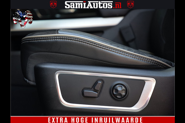 Dodge Ram 1500 LARAMIE | 5.7 V8 | 46.000KM! | PANORAMA | NIGHT EDITION | CRUISE | 200L LPG | HARMAN/KARDON | CAMERA | STOEL VENTILATIE/VERWAMING | CREWCAB | 4X4 | AUTO TREEPLANK | 3500KG |