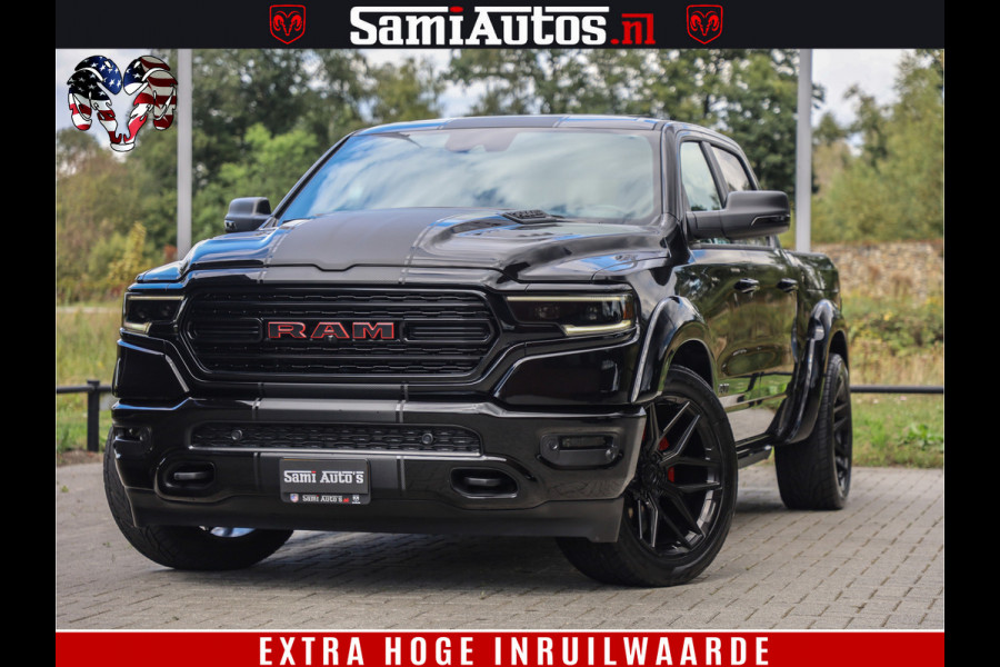 Dodge Ram 1500 THE HULK | CARBON | LIMITED 5.7 V8 | WIDE BODY KIT | RAMBOX | MULTI TAILGATE | LPG G3 | LUCHTVERING | ADAPTIVE | HUD | DIGI CLUSTER | DIGI MIRROR | 3500Kg