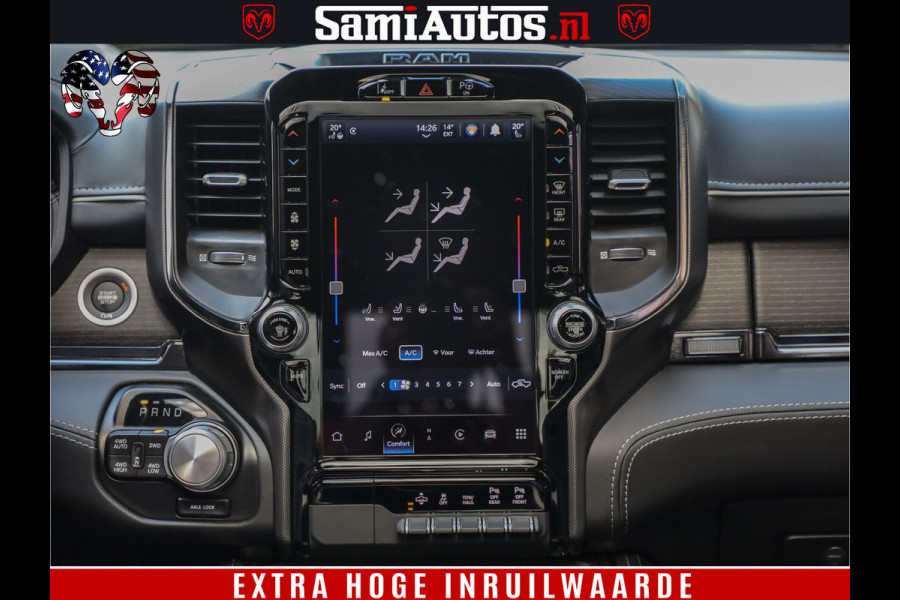 Dodge Ram 1500 THE HULK | CARBON | LIMITED 5.7 V8 | WIDE BODY KIT | RAMBOX | MULTI TAILGATE | LPG G3 | LUCHTVERING | ADAPTIVE | HUD | DIGI CLUSTER | DIGI MIRROR | 3500Kg