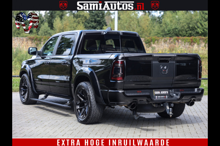 Dodge Ram 1500 THE HULK | CARBON | LIMITED 5.7 V8 | WIDE BODY KIT | RAMBOX | MULTI TAILGATE | LPG G3 | LUCHTVERING | ADAPTIVE | HUD | DIGI CLUSTER | DIGI MIRROR | 3500Kg
