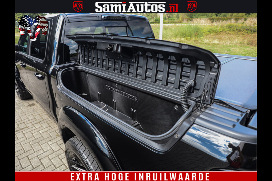 Dodge Ram 1500 THE HULK | CARBON | LIMITED 5.7 V8 | WIDE BODY KIT | RAMBOX | MULTI TAILGATE | LPG G3 | LUCHTVERING | ADAPTIVE | HUD | DIGI CLUSTER | DIGI MIRROR | 3500Kg