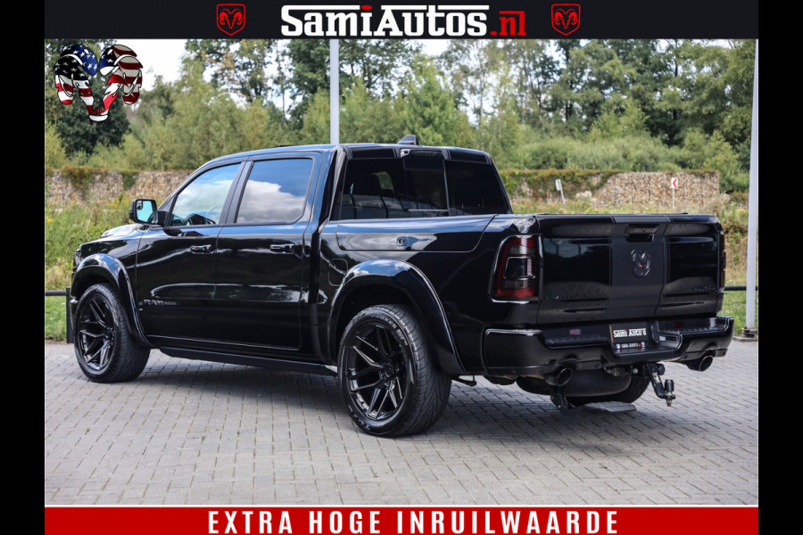 Dodge Ram 1500 THE HULK | CARBON | LIMITED 5.7 V8 | WIDE BODY KIT | RAMBOX | MULTI TAILGATE | LPG G3 | LUCHTVERING | ADAPTIVE | HUD | DIGI CLUSTER | DIGI MIRROR | 3500Kg