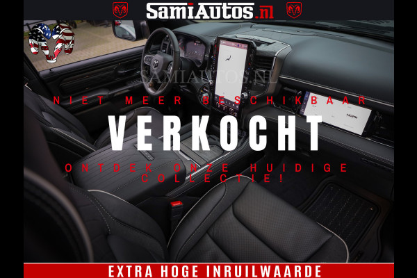 Dodge Ram 1500 Limited Night H.O 540HP 706Nm | Massage + Full Option | De Meest Luxe en Volle Pick-Up in zijn Klasse | Comfortabele Dubbele Cabine met Royale 5 Zitplaatsen | BPM vrij | Nu Leverbaar uit Voorraad | Voorraad Nr 2384 - 5408
