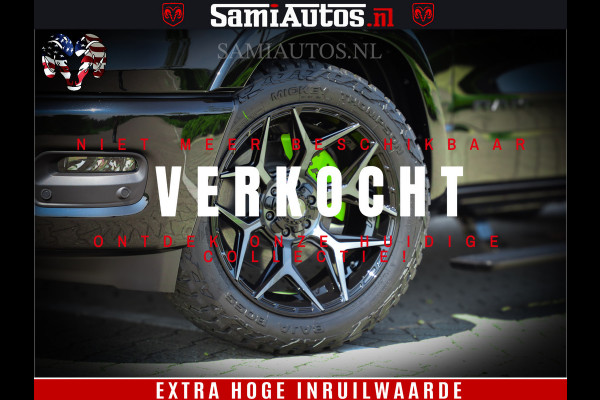 Dodge Ram 1500 Limited Night H.O 540HP 706Nm | Massage + Full Option | De Meest Luxe en Volle Pick-Up in zijn Klasse | Comfortabele Dubbele Cabine met Royale 5 Zitplaatsen | BPM vrij | Nu Leverbaar uit Voorraad | Voorraad Nr 2384 - 5408