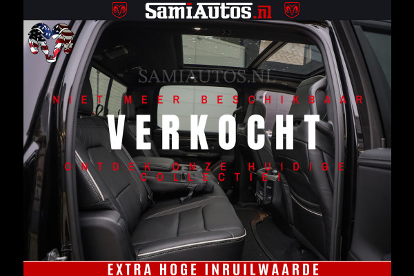 Dodge Ram 1500 Limited Night H.O 540HP 706Nm | Massage + Full Option | De Meest Luxe en Volle Pick-Up in zijn Klasse | Comfortabele Dubbele Cabine met Royale 5 Zitplaatsen | BPM vrij | Nu Leverbaar uit Voorraad | Voorraad Nr 2384 - 5408